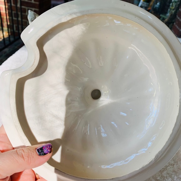 Vintage 1940s soup tureen serving dish with lid - Picture 4 of 12